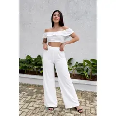 GENERICO - CONJUNTO BLANCO PARA MUJER DE TEMPORADA