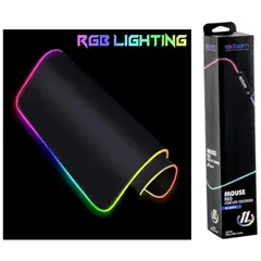 GENERICO - Mouse pad led gamer rgb Control Iluminado