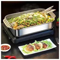 CUTE - BANDEJA DE ACERO 41x24x8 CM