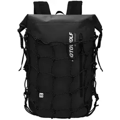 MOTOWOLF - MOCHILA IMPERMEABLE 30 LITROS MDL0714 NEGRO