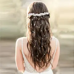 GENERICO - CORONA DIADEMA TIARA NIÑA DE PRIMERA COMUNION Y BAUTIZO