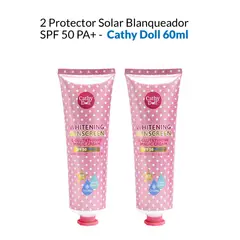 CATHY DOLL - Bloqueador Aclarante L-Glutathione Magic Cream 60ml Pack x2