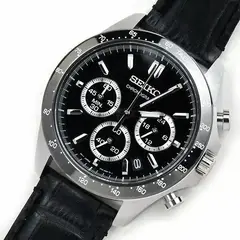 SEIKO - Spirit Black Chronograph