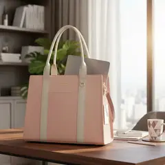 GENERICO - Cartera portalaptop Athena Bag -2 piezas text