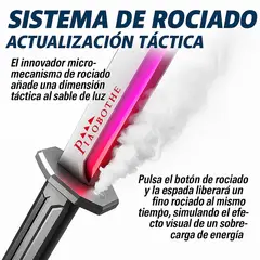 GENERICO - SABLE ESPADA SPARKBLADE CON CHISPAS HUMO LUCES Y SONIDO