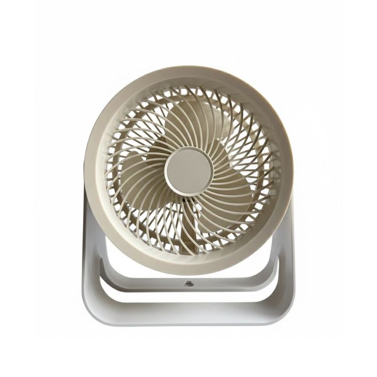 Ventilador de Mesa portátil 4 niveles con carga USB,Luz interna y movimiento 360°