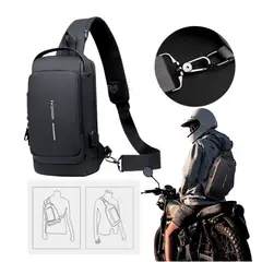 OEM - Morral Cruzado Antirrobo con Múltiples Compartimentos