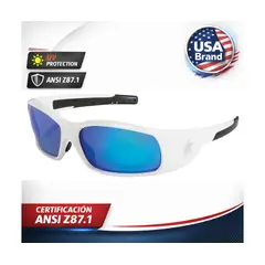 GENERICO - Lentes de seguridad original MCR SWAGGER SKY ANSI Z87 99% Protección UV USA BARND
