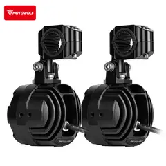 MOTOWOLF - LUCES EXPLORADORAS 76W ALTA GAMA MDL5006-B