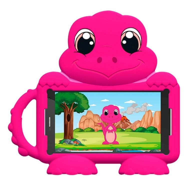 Tablet Para Niños TR6959 Monster Rosa 7 pulg IPS Android 12 32GB 2GB RAM