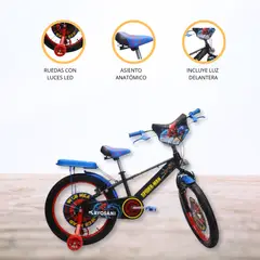 CUZKA - Bicicleta Infantil Aro 20″ «SPIDER-MAN» Licenced