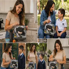 GENERICO - LONCHERA TERMICA PARA NIÑOS PACK 2