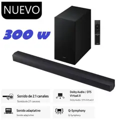 SAMSUNG - Nuevo Soundbar 300 Wats.HW-B450F (2025)
