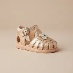 TIERNITOS - Sandalia Pibe de Niña Cuero