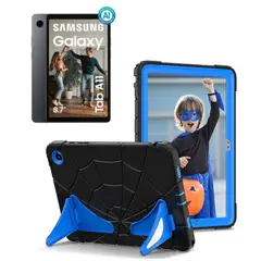 GENERICO - Protector Kids Antigolpe para Tablet Samsung Galaxy Tab A11 SM-X133 Black Blue