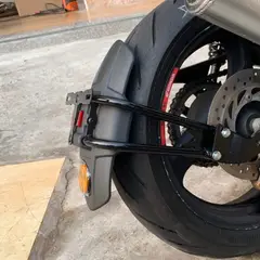 UNIVERSAL - TAPABARRO PORTA PLACA COD2 MOTO