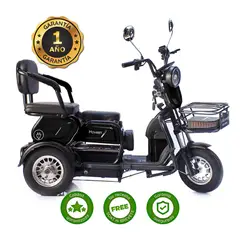 MOVEEN - TRIMOTO URBAN ELÉCTRICA COLOR NEGRO