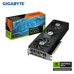 GIGABYTE - Tarjeta Grafica NVIDIA RTX5060 8GB OC EAGLE MAX GDDR7