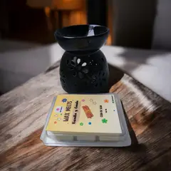 GENERICO - Pack Aromático Hornito Quemador Negro II + Wax Melts