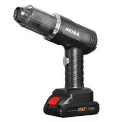 SEISA - Aspiradora Inalámbrica Portátil Multifunción con Batería Recargable para Auto Casa y Oficina