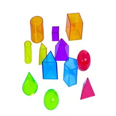 JENSA TOYS - Sólidos ó cuerpos geometricos en plástico