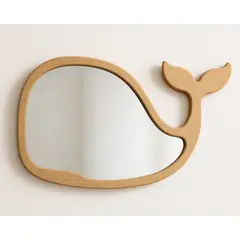 BOSQUE INVERNAL DECORACION ECO ALTERNATIVA - Espejo de Ballena en madera