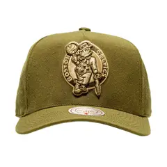 MITCHELL & NESS - GORRA NBA-BOSTON CELTICS HP12962-BCEOLIV