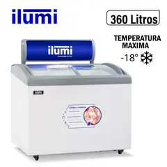 ILUMI - TF-3600 - Congelador Horizontal 360Lt Blanco