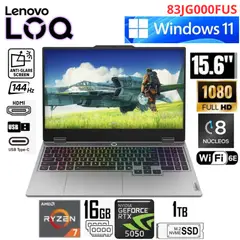 LENOVO - "LENOVO LOQ 15AHP10 1TB SSD 16GB 15.6" 144Hz NVIDIA® RTX 5050 8192MB  WIN11"