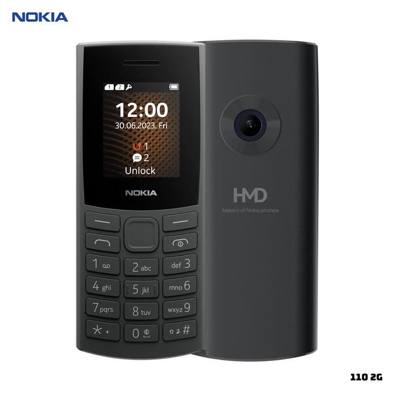 CELULAR BASICO 110 2G DUAL SIM - NEGRO