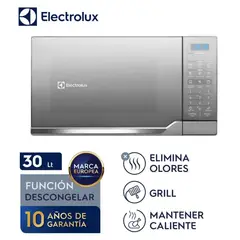 ELECTROLUX - Horno Microondas EMDO30G2GSRUG 30L
