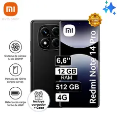 XIAOMI - Celular Redmi Note 14 Pro 12GB 512GB