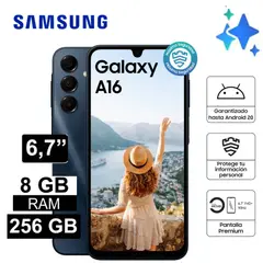 SAMSUNG - Smartphone Galaxy A16 256GB 8GB - Black