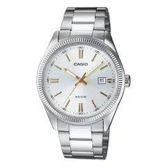 CASIO - Reloj MTP-1302D-7A2V Hombre Acero Plateado