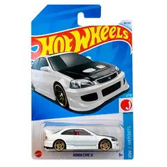 MARCA - Auto a escala - JDM Honda Civic Si blanco - Hot Wheels