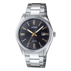 CASIO - Reloj MTP-1302D-1A2V Hombre Acero Plateado