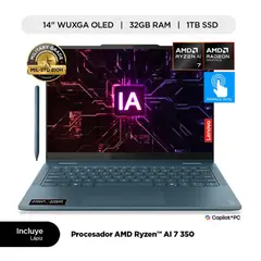 LENOVO - Laptop Yoga 7 2 en 1 Amd Ryzen 7 32GB 1TB