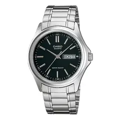 CASIO - Reloj MTP-1239D-1AD Hombre Acero Plateado