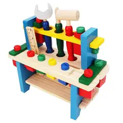 GENERICO - Juego de Herramientas de Madera para Niños