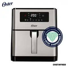 OSTER - FREIDORA DE AIRE 9 L DIAMONDFORCE DIGITAL PLATEADO - CKSTAF90D