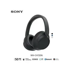 SONY - Audifonos WH-CH720 Bluetooth 35hrs Negro