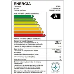 BORD - Congeladora 100 Litros Blanco Chezz Freezer CO99BINV-M (Nuevo Modelo)