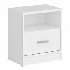 R&R MUEBLES - Velador Moderna Kintomo Blanco