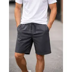 ENKI - Short Hombre Deportivo Urbano Tela Nova Colores Básicos