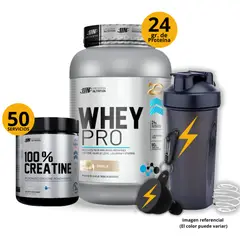 UNIVERSE NUTRITION - PROTEINA WHEY PRO DE 1KG VAINILLA + CREATINA CREABOLIC UN 250GR + REGALOS