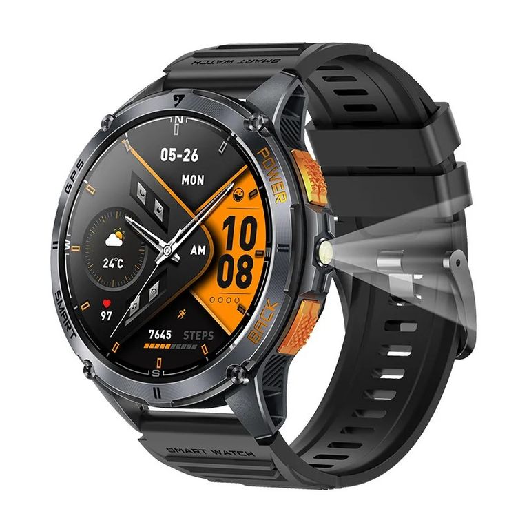 Smartwatch SPOVAN K67A GPS Brújula Monitor Salud