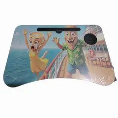 GENERICO - Mesa Plegable Portátil Para Laptop Soporte Multifunción de Balerina Capuchina y tum tum