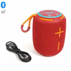 GENERICO - Mini Parlante Bluetooth Inalámbrico Kimiso Portátil Altavoz Entrada Type C Micro SD y más