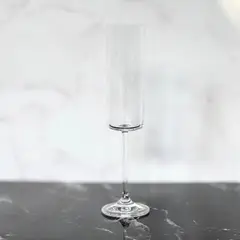 GENERICO - Set de Copas Flauta Luna Crystal – 6 Piezas