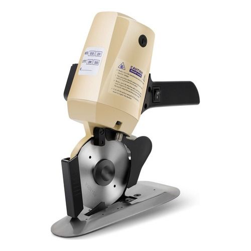 Cortador De Tela De 4 Pulgadas Con Dos Hojas De Sierra Beige